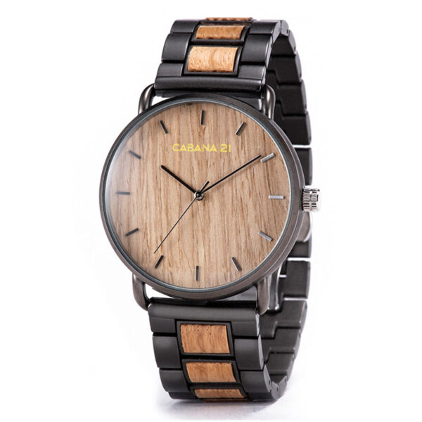 reloj de madera MADEIRA Brown